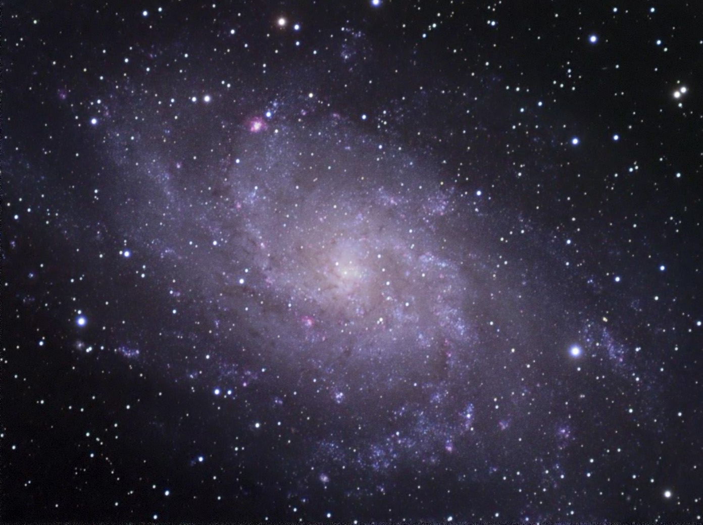 M33 from St. Barthelemy Italian Alpes