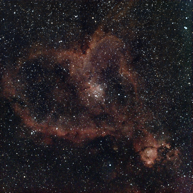 Heart Nebula, October Askar FRA400/0.7 reducer