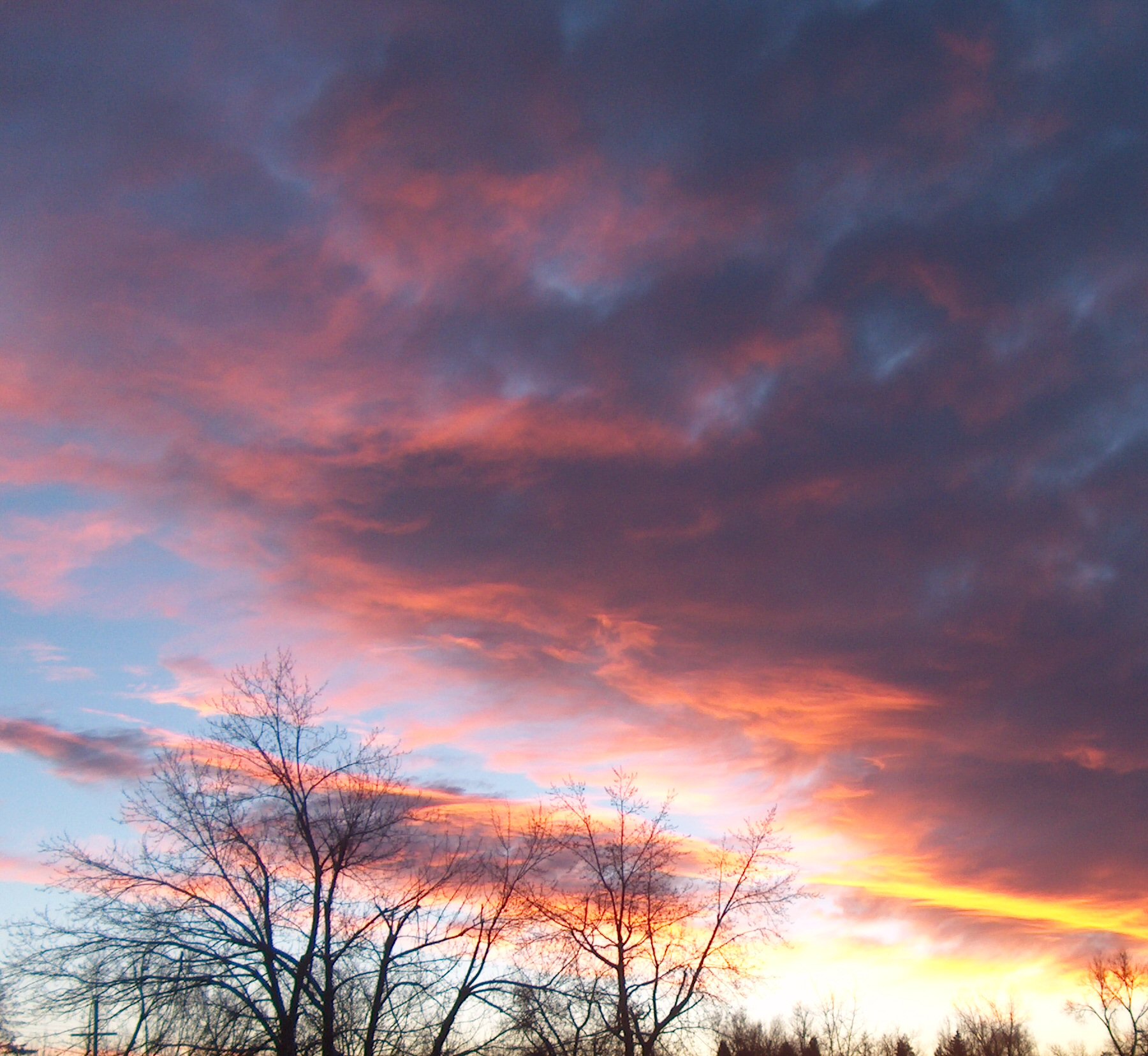 January sunrise image