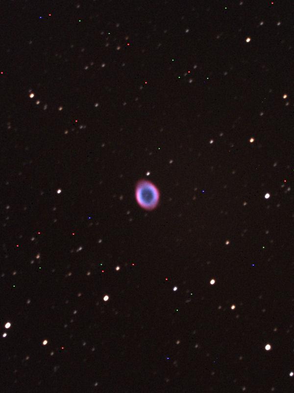 M57 from Sommers-Bausch Observatory in Boulder CO.