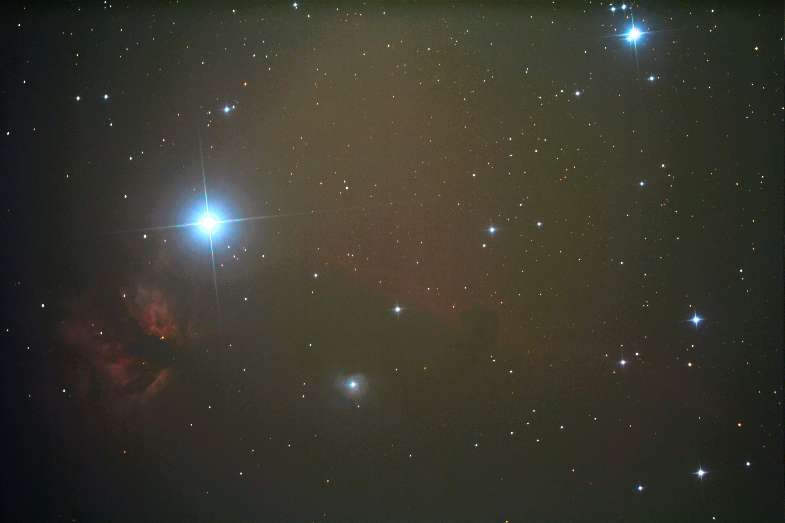 Horsehead and Flame 2-15-2015 image