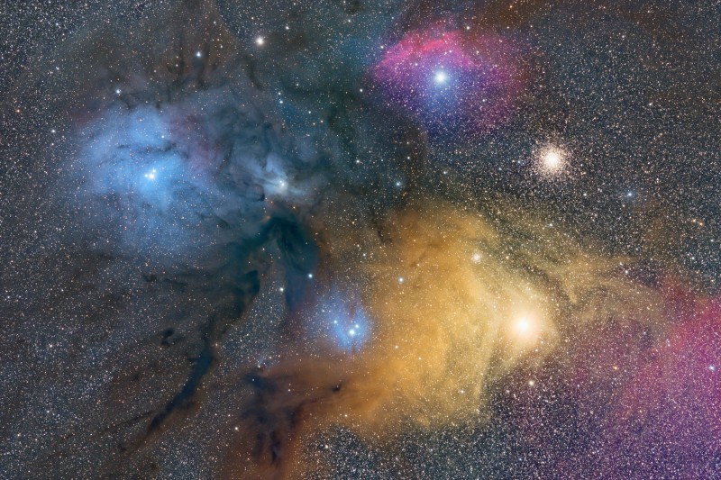 Antares nebula complex image