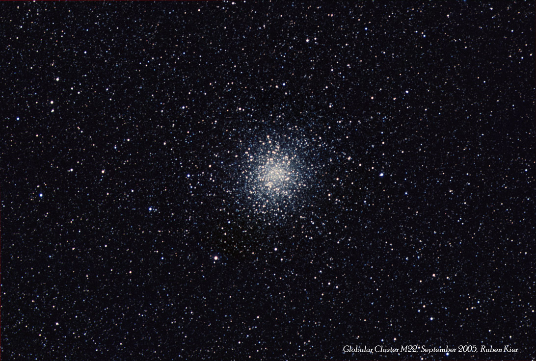 Globular Cluster M22 in Sagittarius