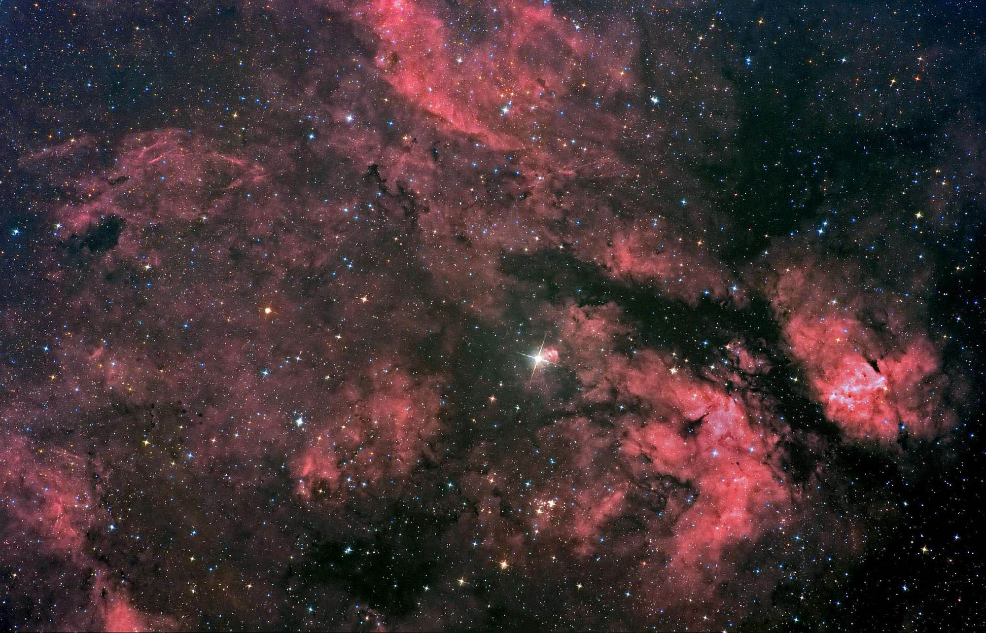 Nebula Around Sadr image