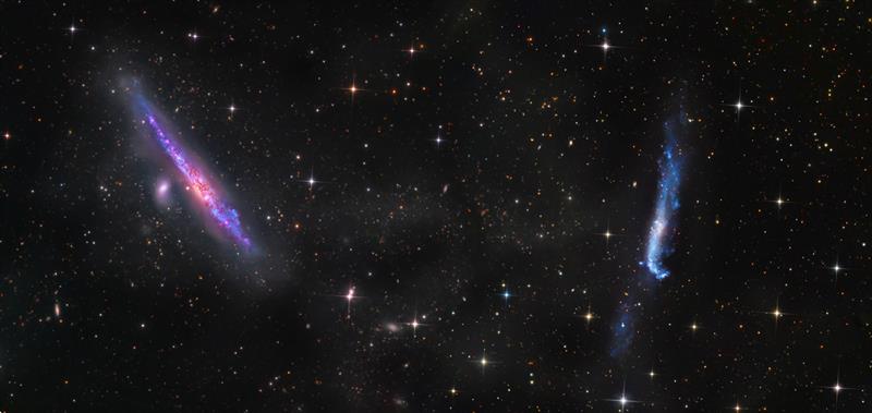 NGC 4631&4656 Tidal Stream  image