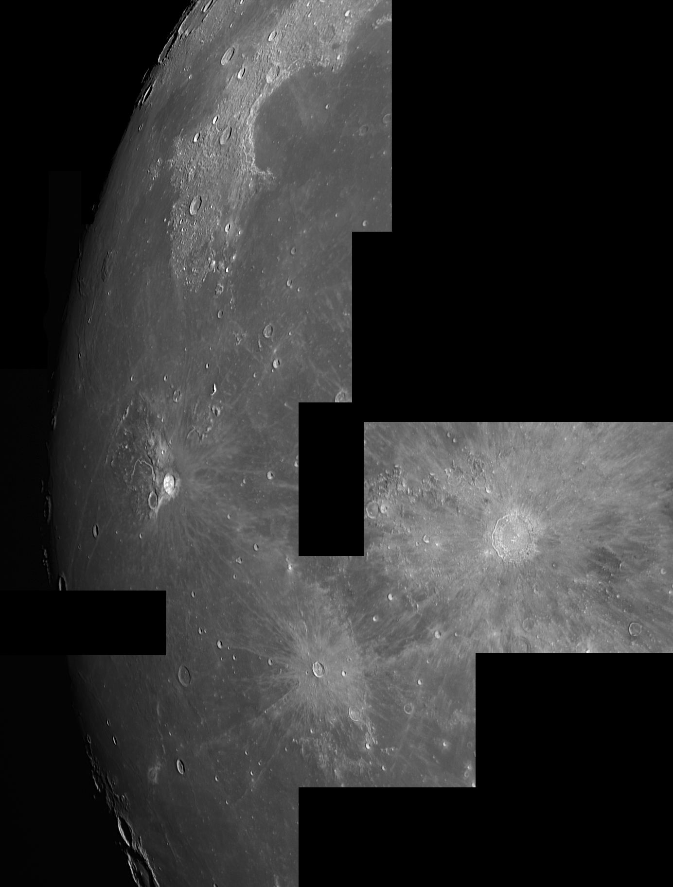 Mosaic Moon (6 images)