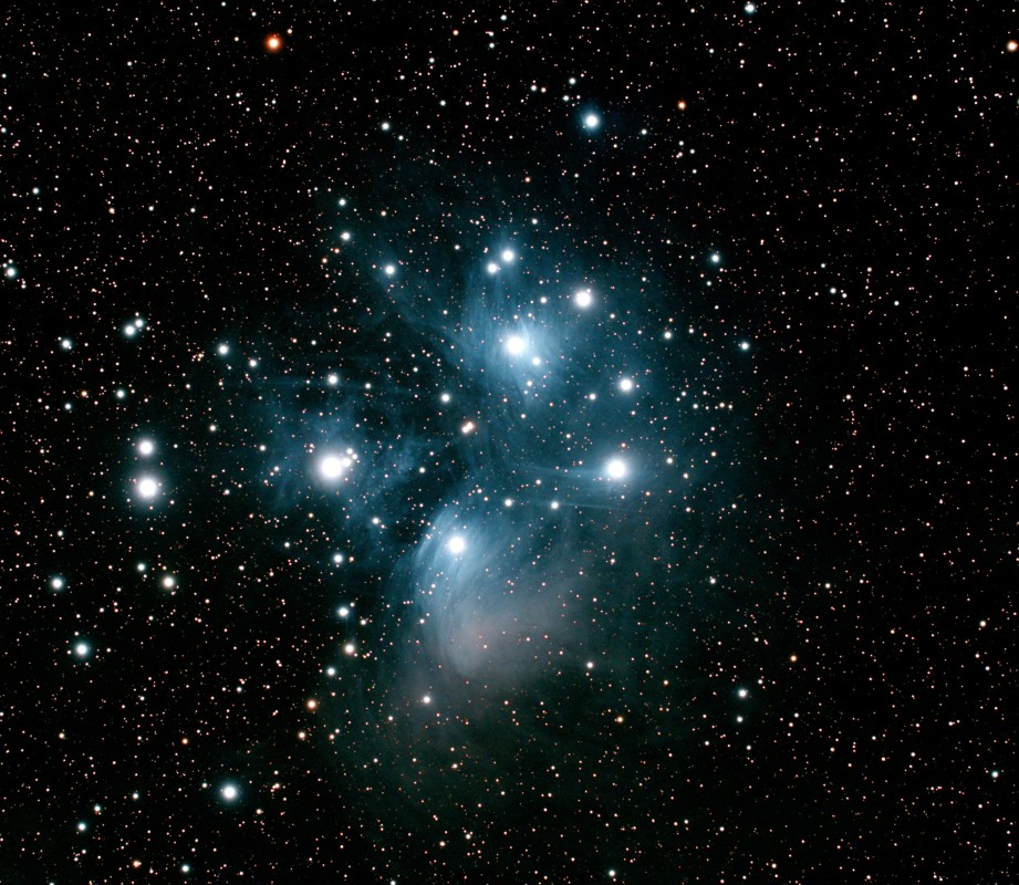 Pleiades M 45 with the Pleiades 68