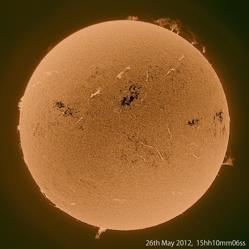 Solar surface 5/26
